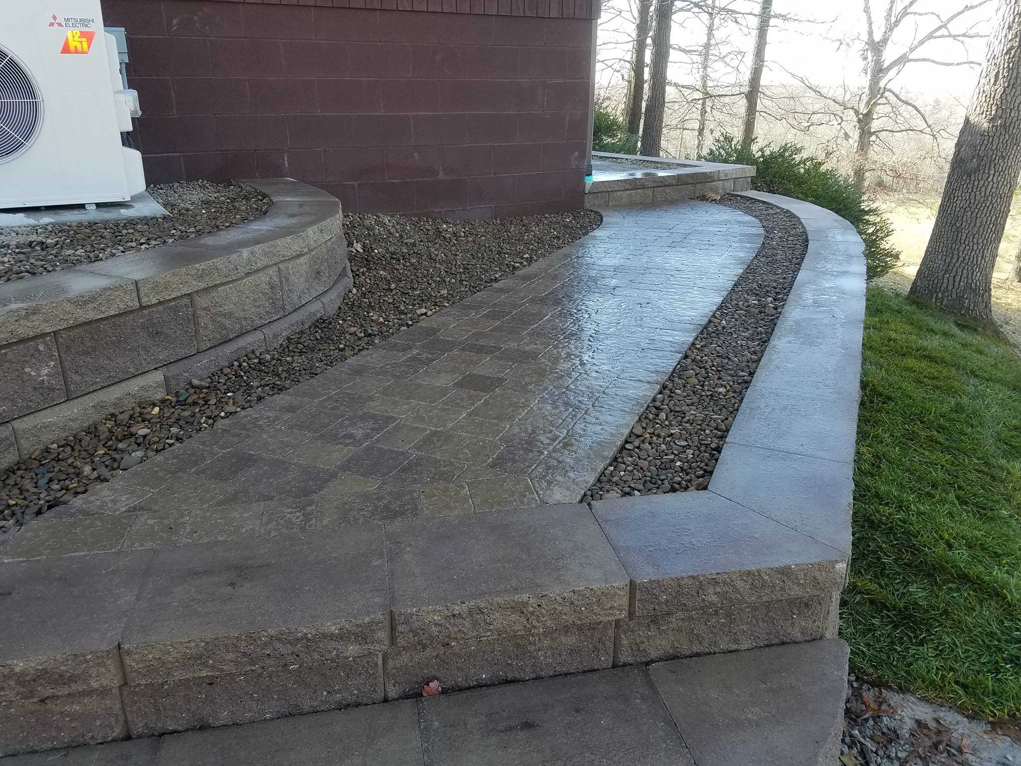 Transform your entryway with hardscaping. Explore our blog for creative ideas and professional services from Perfection Lawn. 
